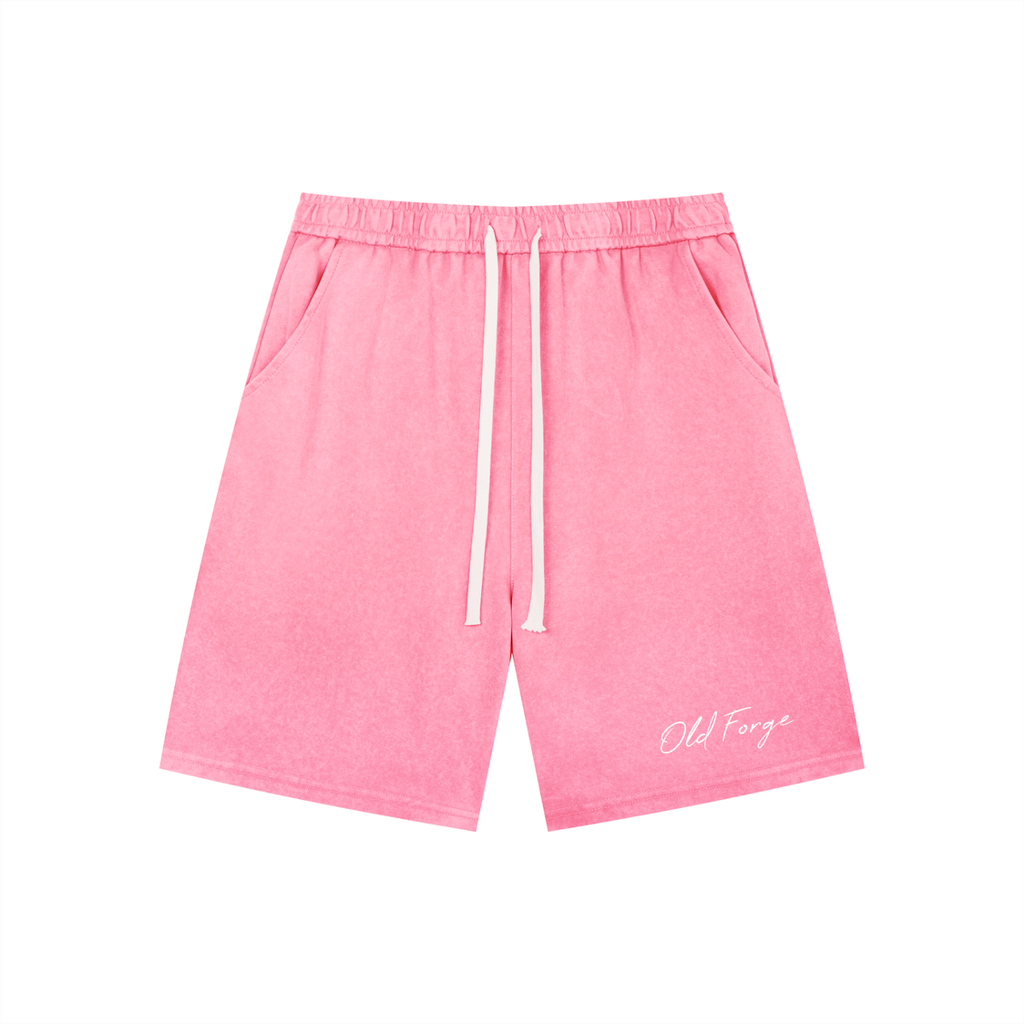 Men’s Vintage Wash Drawstring Shorts