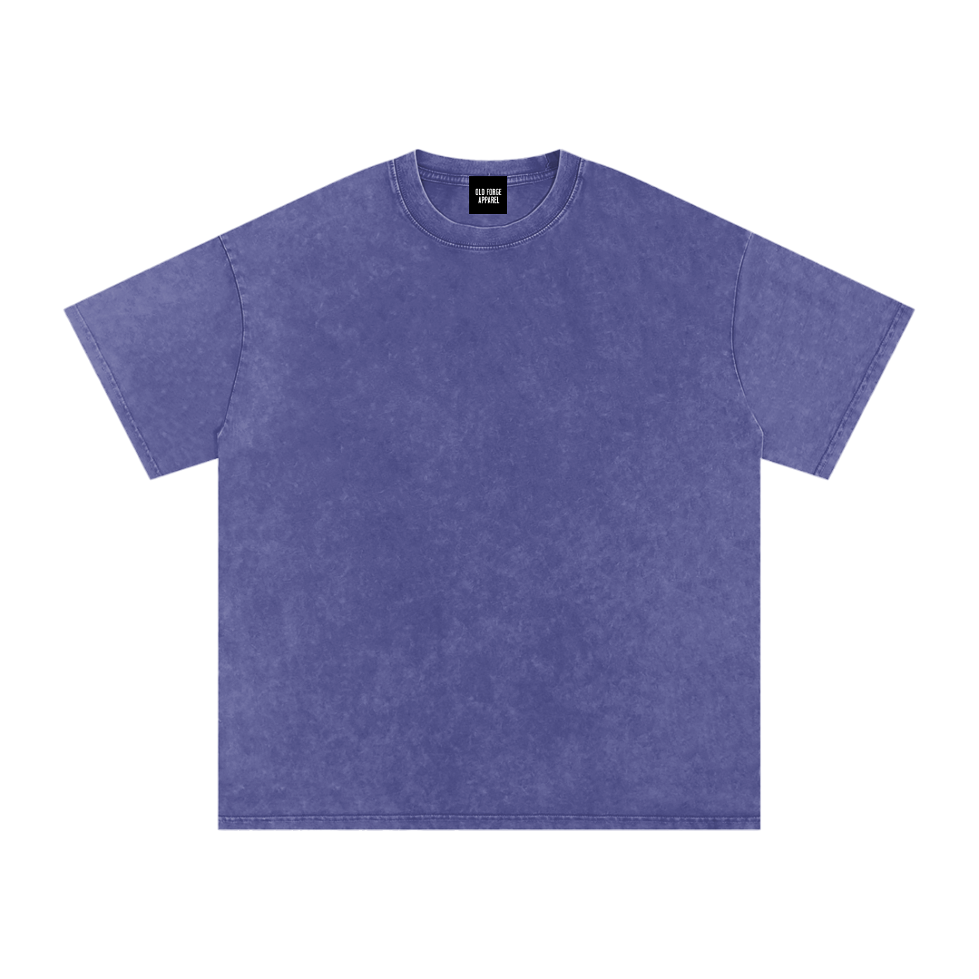 Snow Washed Oversized Cotton T-Shirt Blank