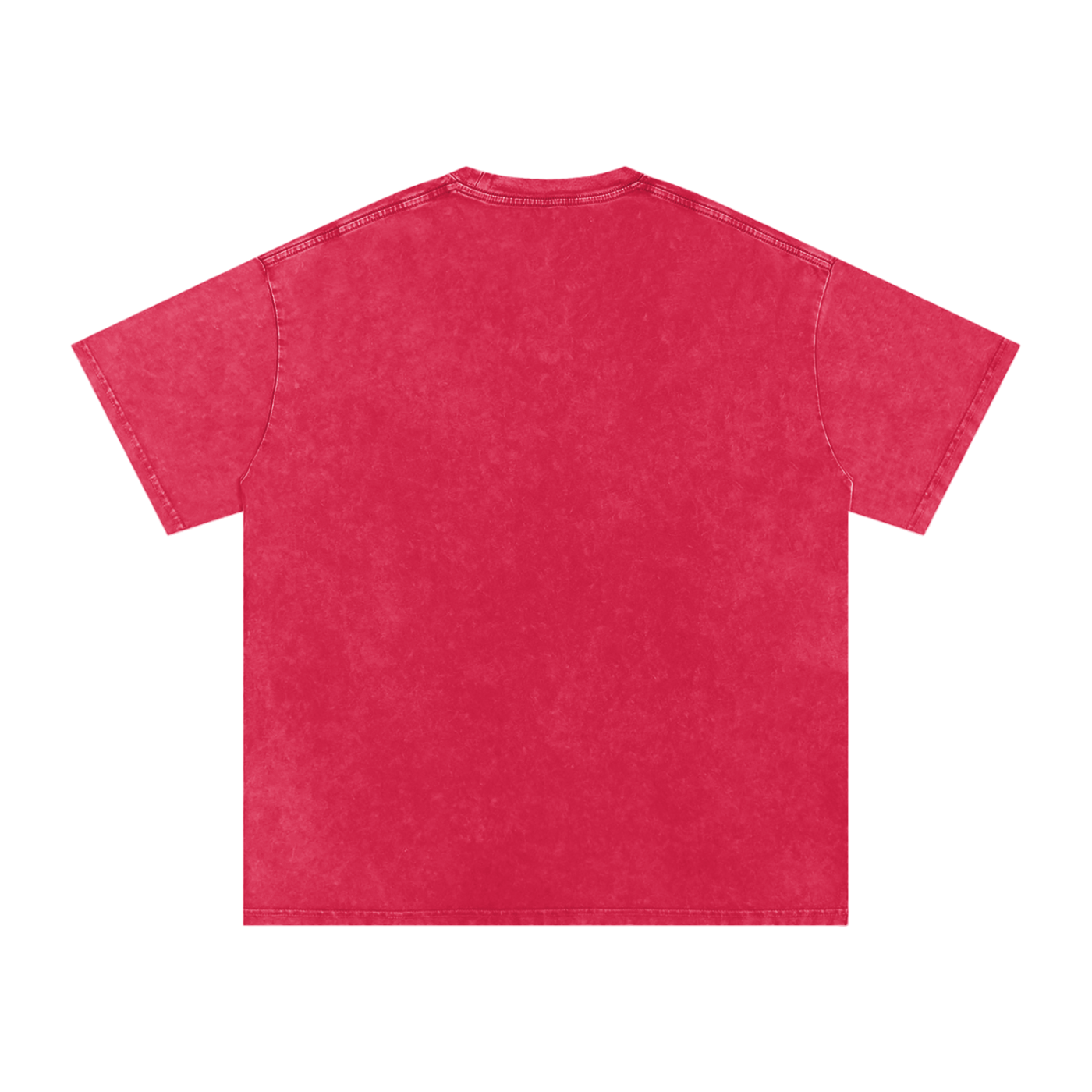 Snow Washed Oversized Cotton T-Shirt Blank
