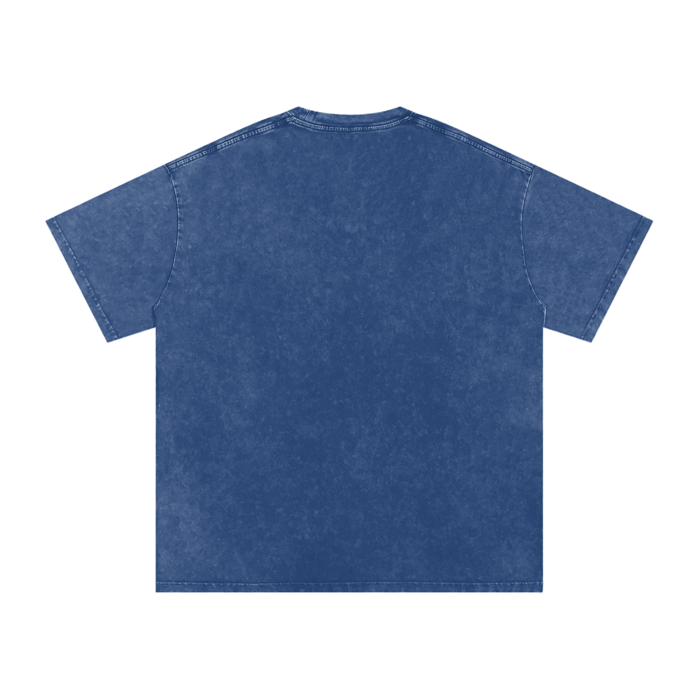 Snow Washed Oversized Cotton T-Shirt Blank