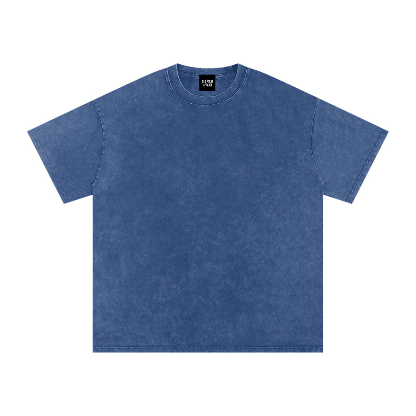 Snow Washed Oversized Cotton T-Shirt Blank