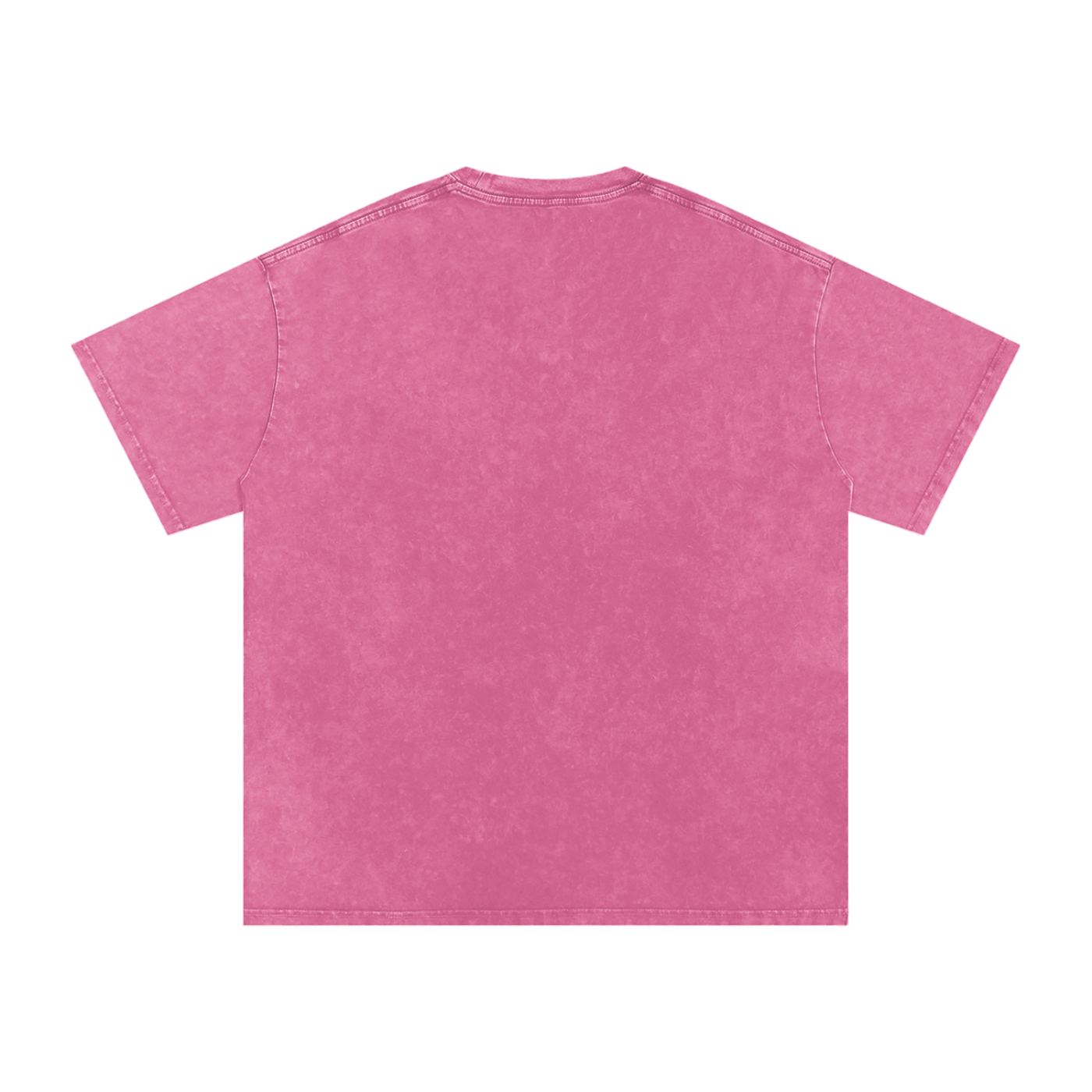 Snow Washed Oversized Cotton T-Shirt Blank