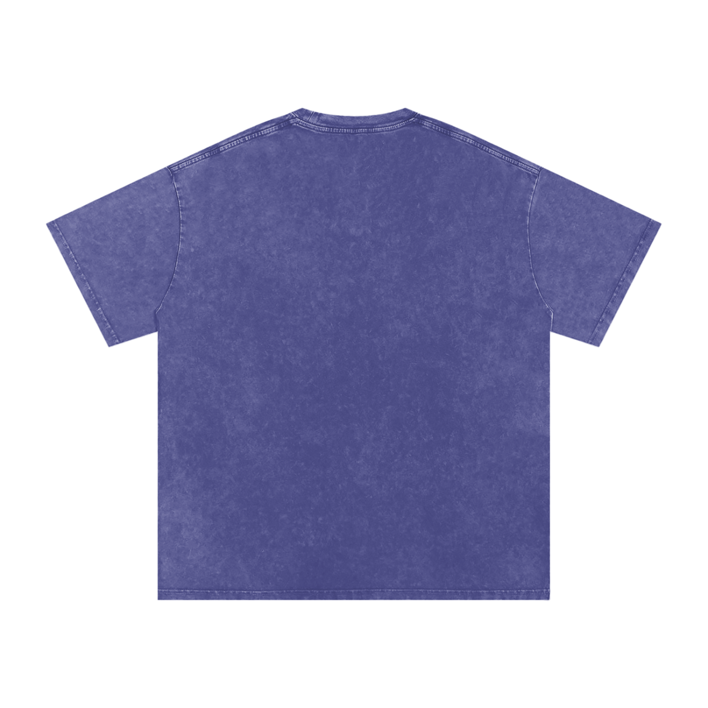 Snow Washed Oversized Cotton T-Shirt Blank