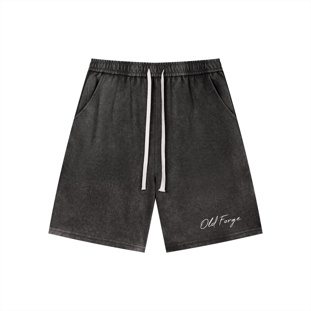 Men’s Vintage Wash Drawstring Shorts