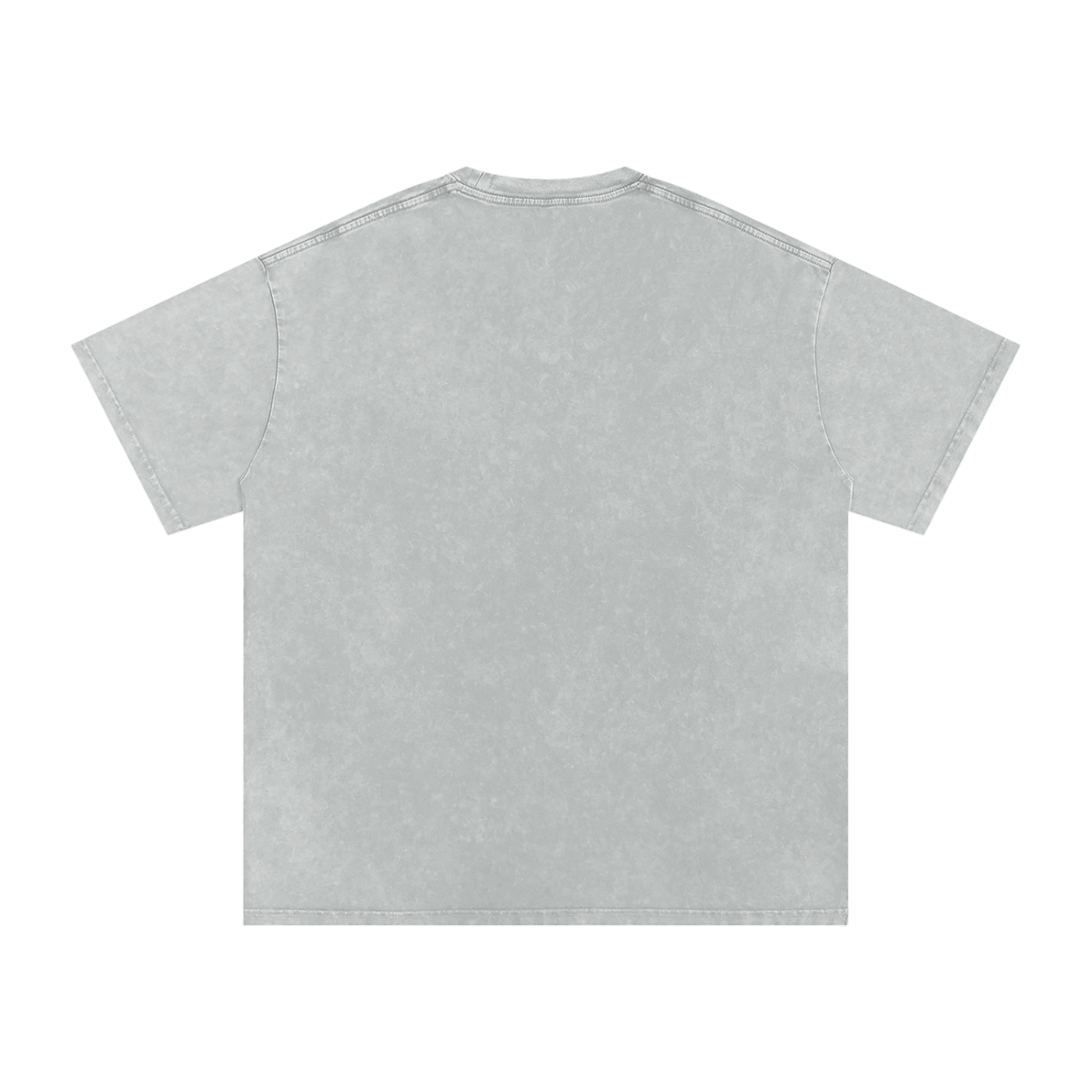 Snow Washed Oversized Cotton T-Shirt Blank