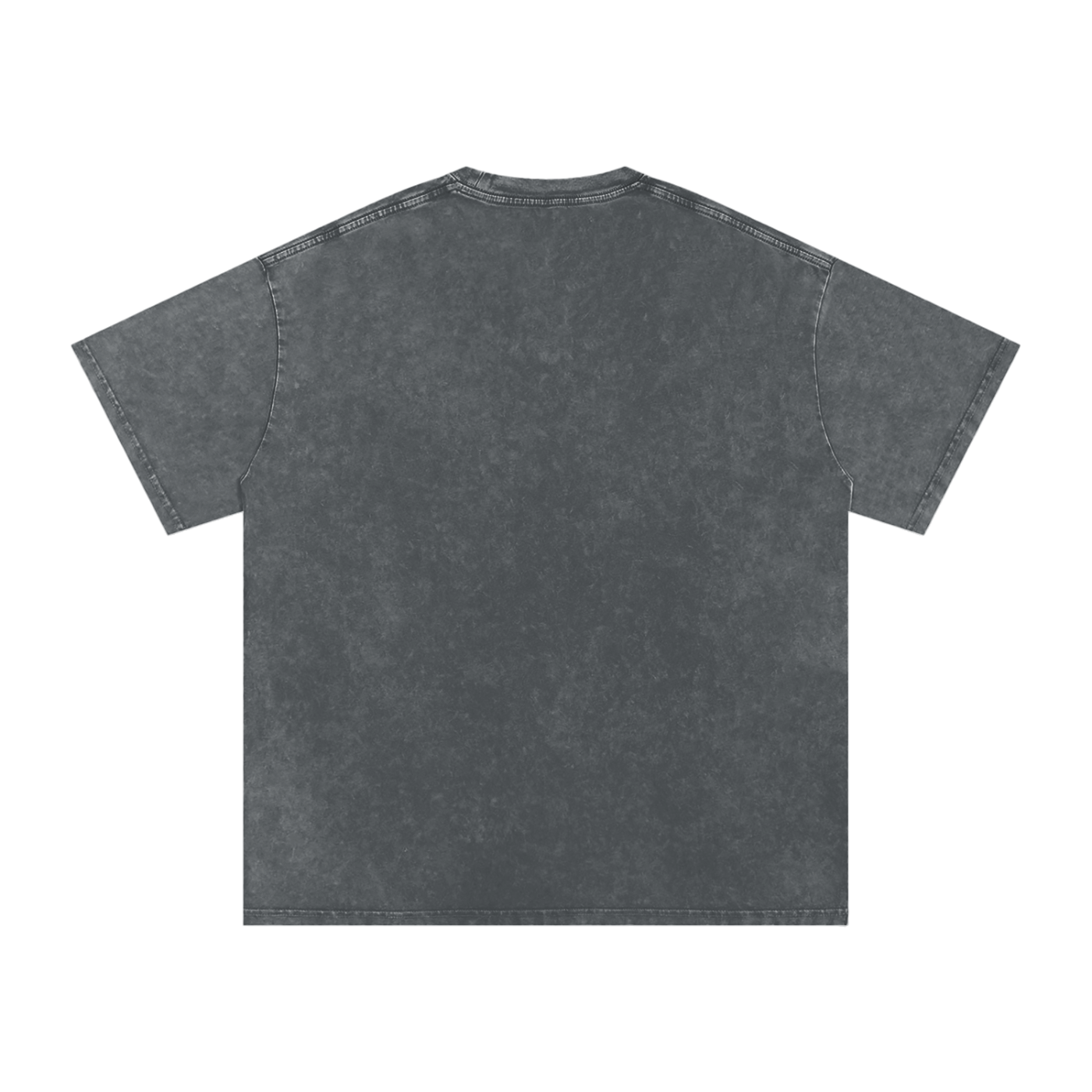 Snow Washed Oversized Cotton T-Shirt Blank
