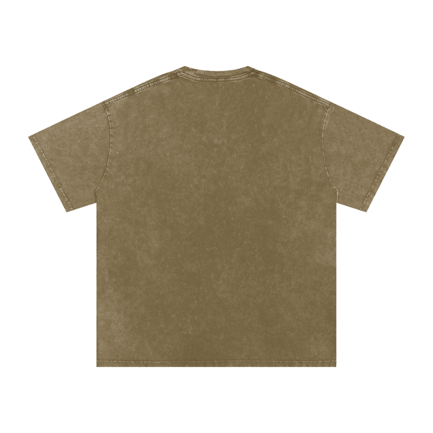 Snow Washed Oversized Cotton T-Shirt Blank