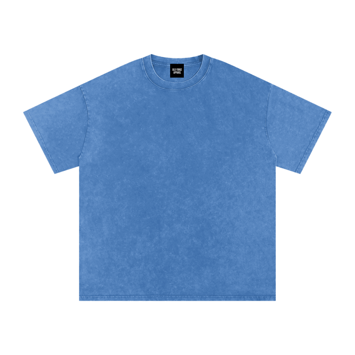 Snow Washed Oversized Cotton T-Shirt Blank